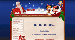 Desktop Screenshot of mikulascentrum.hu